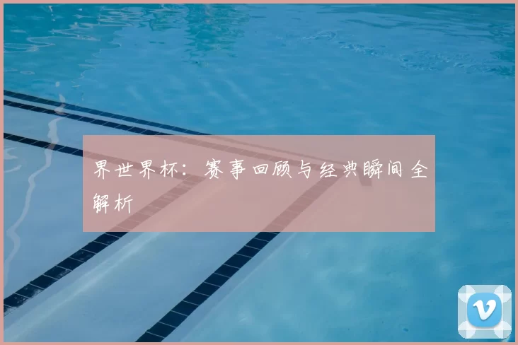 界世界杯:赛事回顾与经典瞬间全解析