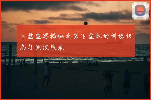 飞盘盛宴揭秘北京飞盘队的训练状态与竞技风采