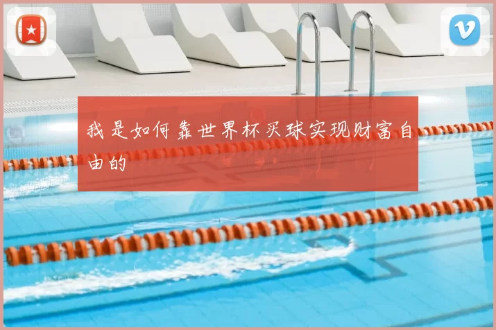 我是如何靠世界杯买球实现财富自由的